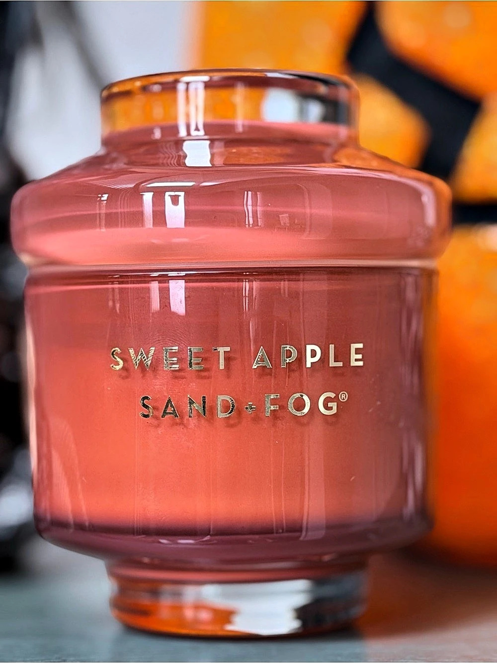 SAND+FOG Sweet Apple Scented Candle NEW
